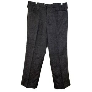 CIRCLE S Men 36 Charcoal Gray COWBOY Trousers Pants WESTERN Dress‎ Casual Work